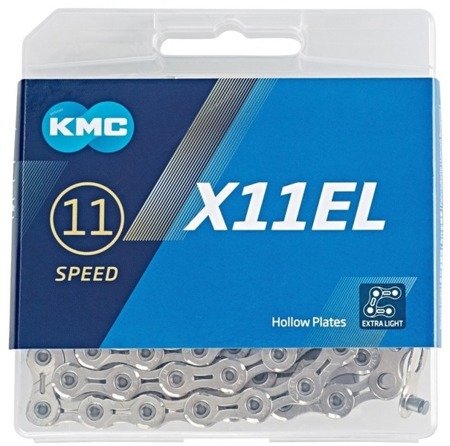 KMC łańcuch X-11-EL X11EL srebrny 11s 118 ogniw